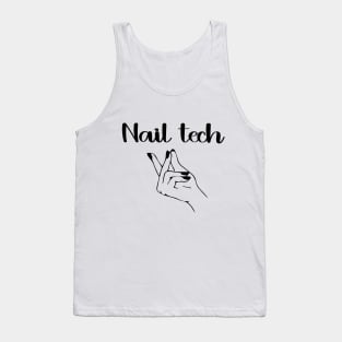 Nail tech  Gift for Women's  spring nails Tank Top